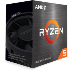 AMD Ryzen 5 5500 6-Core AM4 3.6GHz Unlocked CPU Processor + Wraith Stealth