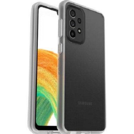 OtterBox Samsung Galaxy A33 5G React Series Case - Clear (77-86982) - Raised Edges Protect Screen & Camera - 4X Military Standar