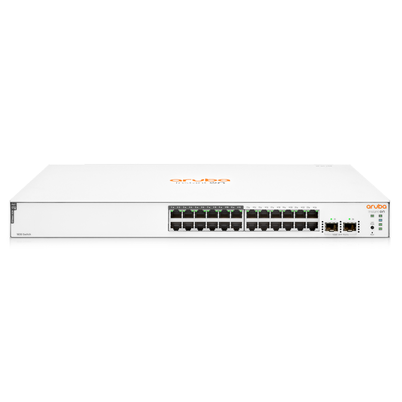 Aruba Instant On 1830 24G (12P Class4 PoE) 2SFP 195W Switch