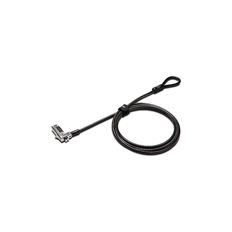 Kensington Slim Combination Laptop Lock for Standard Slot