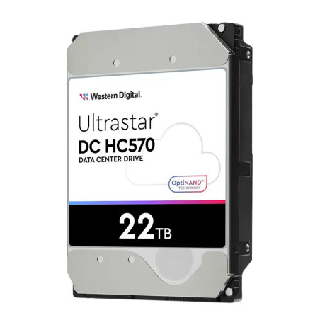 Western Digital WD Ultrastar DC HC570 22TB 3.5in 512e/4Kn SATA 7200RPM Hard Drive 0F48155