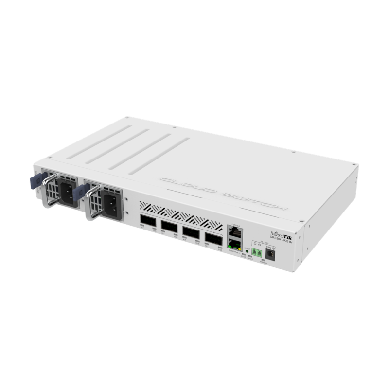 MikroTik CRS504-4XQ-IN 4 x 100 Gigabit QSFP28 Ports