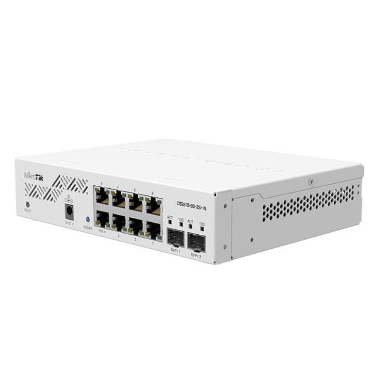 MikroTik CSS610-8P-2S+IN POE Cloud Smart Switch 2SPP+ and SwitchOS