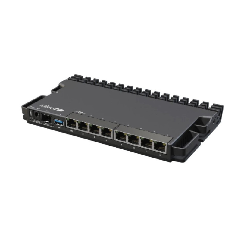 MikroTik RB5009UPr+S+IN 8 x POE Out, 4x 1.4 GHz, 7x Gbit LAN, 1x 2.5Gbit Lan, 1x SFP+, 1GB NAND