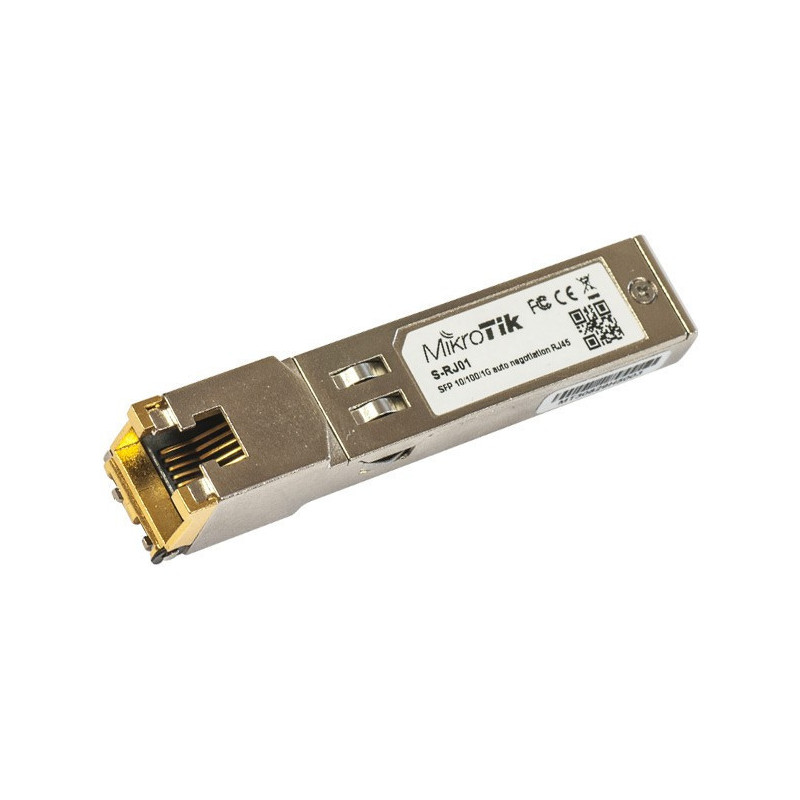 MikroTik S-RJ01 RJ45 SFP 10/100/1000M copper module