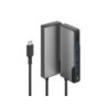 Alogic USB-C Fusion CORE 5-in-1 HDMI & USB Hub– 1 x HDMI@4K@60Hz 3 x USB-A (USB3.0) 1 x USB-C (Data + PD) - Space Grey