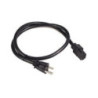 1.5M 10A 100 250V C13 IEC 320C14 PWR CAB