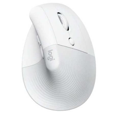 Logitech Lift Vertical Ergonomic Mouse - Off White/Pale Grey