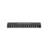 Netgear 16 Port Poe Gigabit Ethernet Plus Switch (Gs316Ep) - With 16 X Poe+ @ 180W - Desktop/Wall Mount