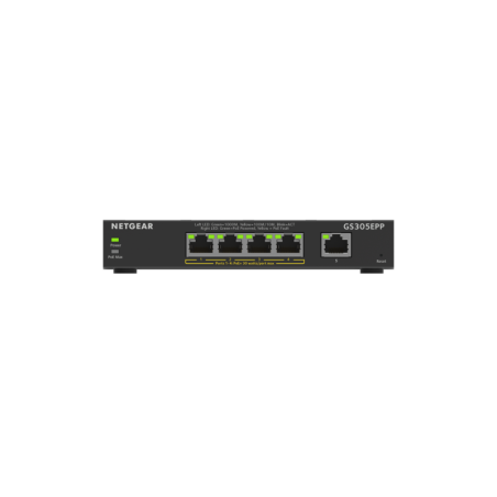 Netgear 5-Port Gigabit Ethernet High Power PoE+ Plus Switch