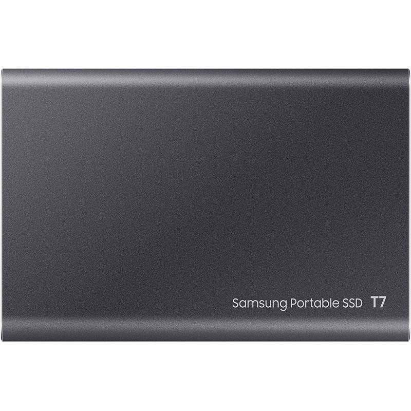 Samsung Portable SSD T7 - 2TB - Titan Gray - USB3.2 - Type-C - R/W(Max) 1 - 050Mb/S - Aluminium Case - 3 Years Warranty