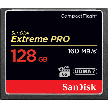 SanDisk Extreme Pro Cf - Vpg65 - Udma 7 - 160Mb/S R - 150Mb/S W - 4X6 - Lifetime Limited