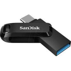 SanDisk 512GB Ultra Dual Drive Go 2-in-1 USB-C & USB-A Flash Drive Memory Stick 150MB/s USB3.1 Type-C Swivel for Android Smartph