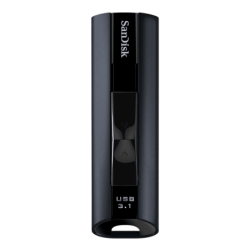 SanDisk Extreme Pro USB 3.1 Solid State Flash Drive - Cz880 256GB - USB3.0 - Black - Sophisticated Durable Aluminum Metal Casing