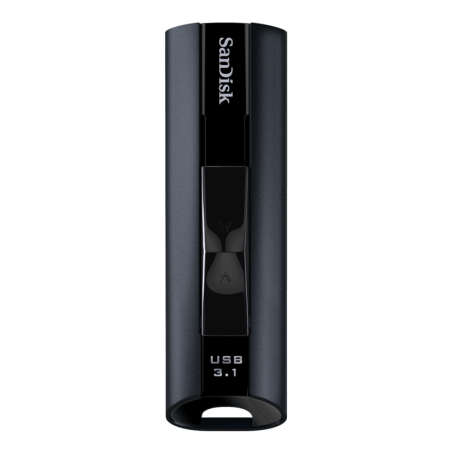 SanDisk Extreme Pro USB 3.1 Solid State Flash Drive - Cz880 256GB - USB3.0 - Black - Sophisticated Durable Aluminum Metal Casing