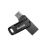 SanDisk 128GB Ultra Dual Drive Go 2-in-1 USB-C & USB-A Flash Drive Memory Stick 150MB/s USB3.1 Type-C Swivel for Android Smartph