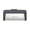 SanDisk 32GB Ultra Dual Drive Go 2-in-1 USB-C & USB-A Flash Drive Memory Stick 150MB/s USB3.1 Type-C Swivel for Android Smartpho