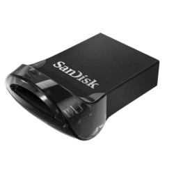 SanDisk Ultra Fit 64GB USB3.1 Flash Drive Memory Stick Thumb Key Lightweight SecureAccess Password-Protected 128-bit AES encrypt