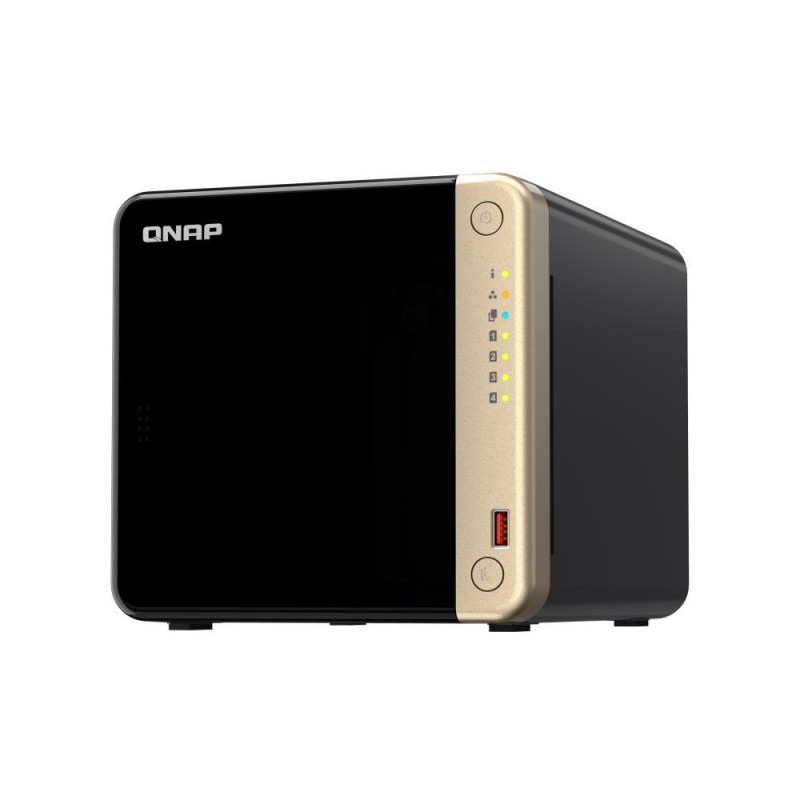 QNAP 4-Bay Nas(No Disk) Celero N Qc 2.9Ghz - 8GB - 2.5GBe(2) - M.2(2) - Pcie - 3Yr Wty