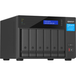 QNAP 6-Bay Nas (No Disk) Intel 4-Core 2.5Ghz - 16GB - 2.5GBe(2) - M.2(2) - Pcie - Twr - 3Yr Wty
