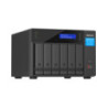 QNAP 6-Bay Nas (No Disk) Intel 4-Core 2.5Ghz - 16GB - 2.5GBe(2) - M.2(2) - Pcie - Twr - 3Yr Wty
