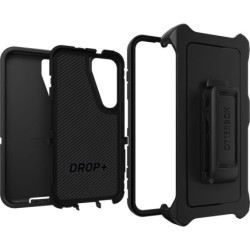 OtterBox Defender Samsung Galaxy S23 5G (6.1in) Case Black - (77 - 91036) - 4X Military Standard Drop Protection - Multi - Layer