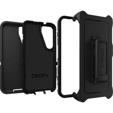 OtterBox Defender Samsung Galaxy S23 5G (6.1in) Case Black - (77 - 91036) - 4X Military Standard Drop Protection - Multi - Layer