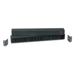 APC BASIC 1U RACK PDU, 240V, 16A, 3.7KW, C13(10), C19(2), IEC-320, 2YR