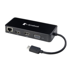 Dynbook PS0001UA1PRP USB-C Travel Adapter 4K HDMI LAN USB