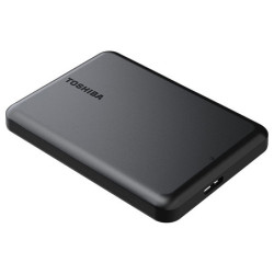 Toshiba Canvio Partner A5 2TB USB-C Portable Hard Drive - Black
