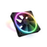 NZXT F120 120mm RGB Duo Dual-Sided RGB Case Fan - Single (Black)