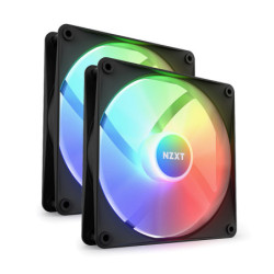 F140RGB 140MM RGB FANS - TWIN BLACK