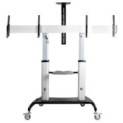 Dual TV Cart - 37-60in TVs - Height Ajs