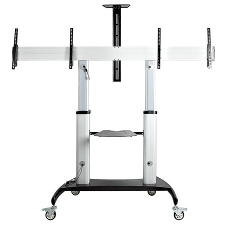 Dual TV Cart - 37-60in TVs - Height Ajs