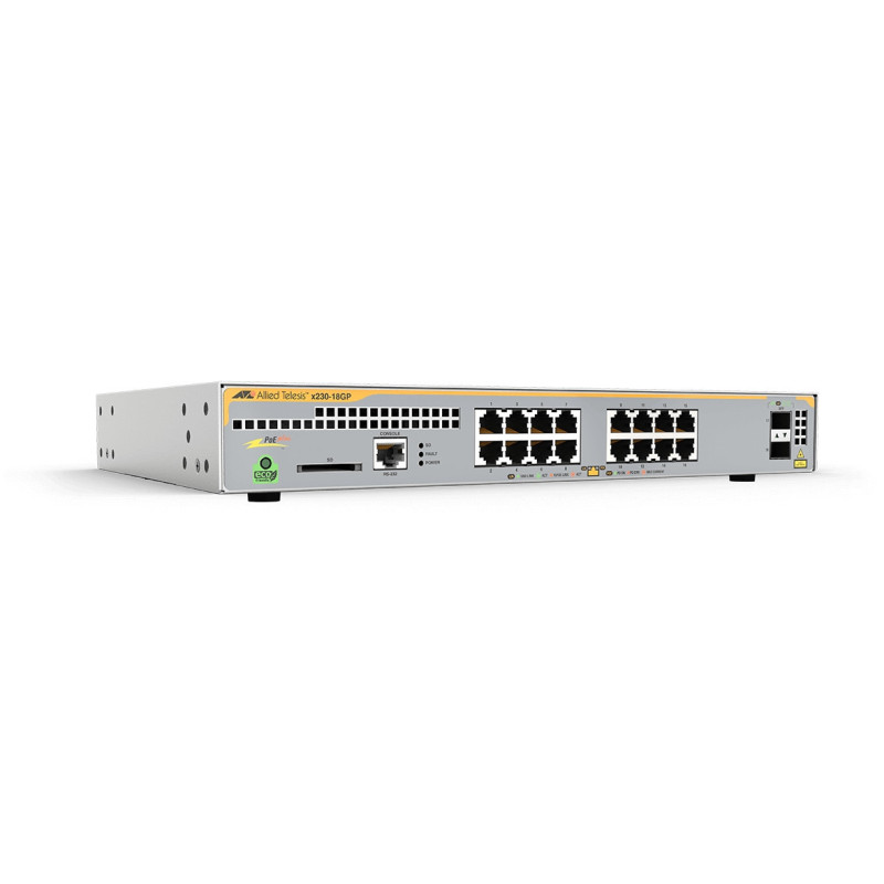 Allied Telesis AT-X230-18GP-30 Managed L3 Gigabit Ethernet (10/100/1000) Power over Ethernet (PoE) Grey