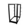 StarTech 25U Server Rack - Open Frame Adjustable Depth 4 Post Rack