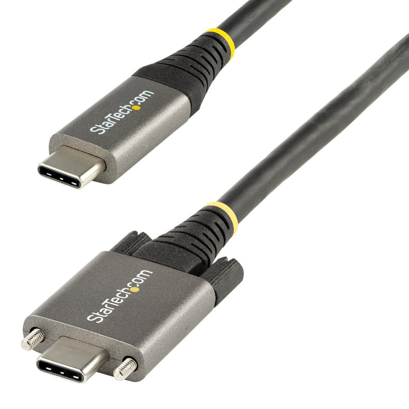 50cm Side Screw Locking USB C Cable