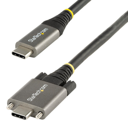 50cm Side Screw Locking USB C Cable
