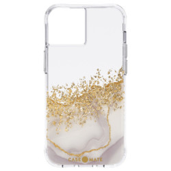 Case-Mate Karat Marble Case Antimicrobial - For iPhone 13 (6.1in)