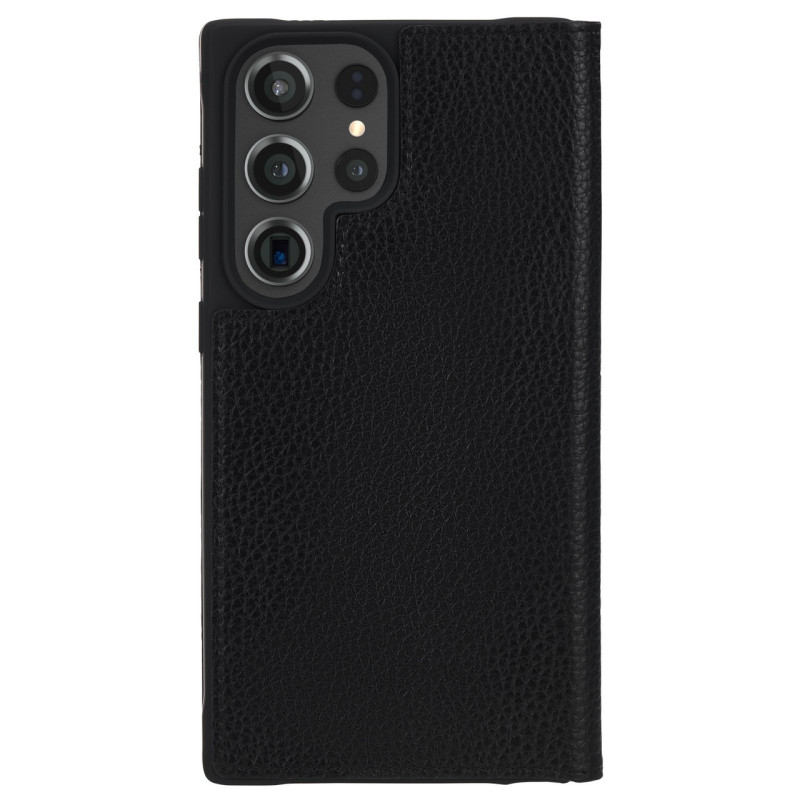 Case-Mate Wallet Folio Antimicrobial Case - For Samsung Galaxy S23 Ultra - Black