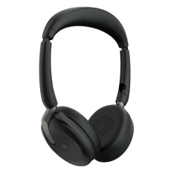 Jabra Evolve2 65 Flex MS Stereo Bluetooth Headset (USB + Charging Stand)