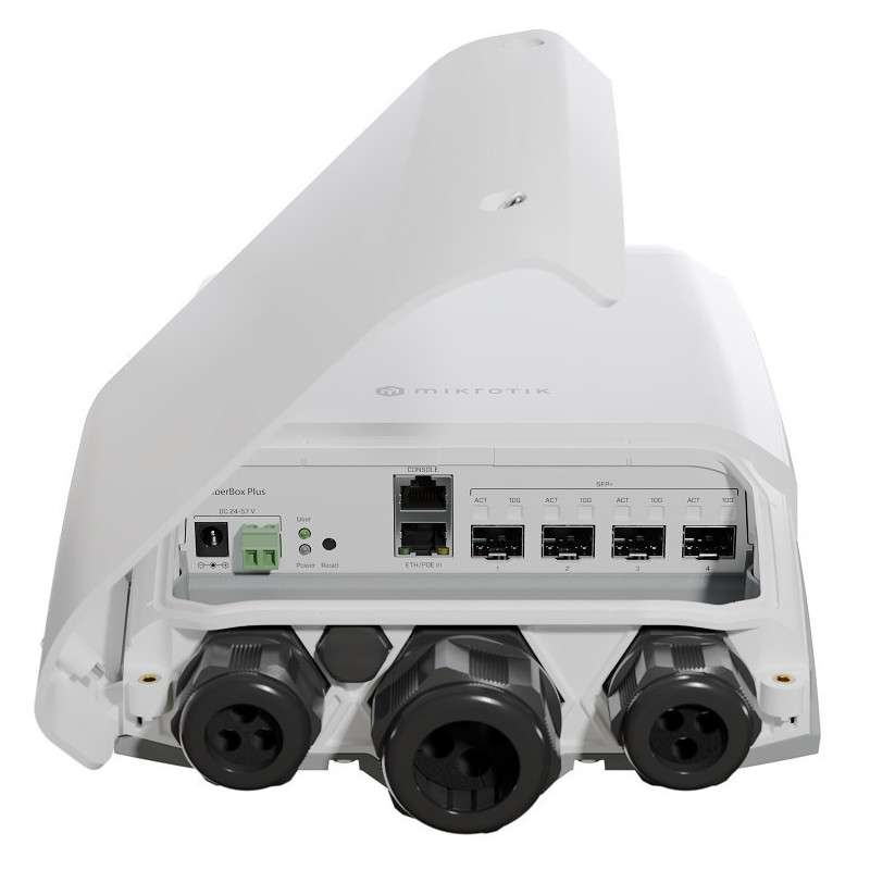 MikroTik CRS305-1G-4S+OUT Outdoor FiberBox Plus 4 x 10G SFP+ IP66