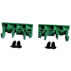 Tycon Power DIN-ClipKit-Uni Green 2x DIN Rail Clip Kit (with Screws)
