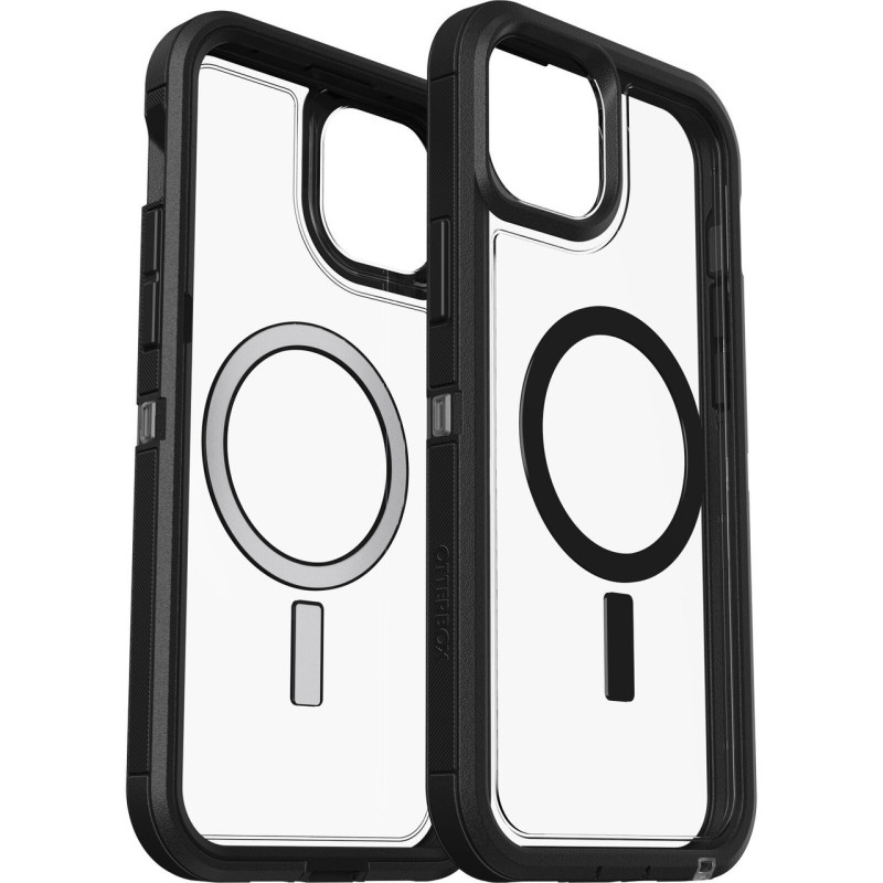 OtterBox Defender XT MagSafe Apple iPhone 15 Pro Max (6.7in) Case Dark Side (Clear / Black) - (77-93313) - DROP+ 5X Military Sta