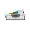 Corsair Vengeance RGB 32GB (2x16GB) DDR5 UDIMM 6000MHz C36 1.4V Desktop Gaming Memory White