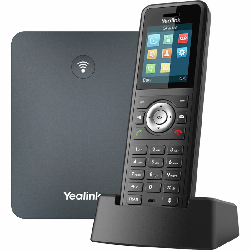 Yealink W79P DECT Solution including W70B Base Station and 1x W59R Handset - IP67 professional ruggedized SIP cordless phone sys