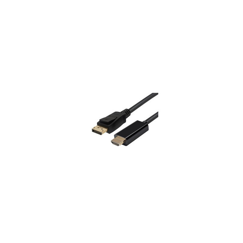Comsol 1m DisplayPort Male to HDMI Male Cable