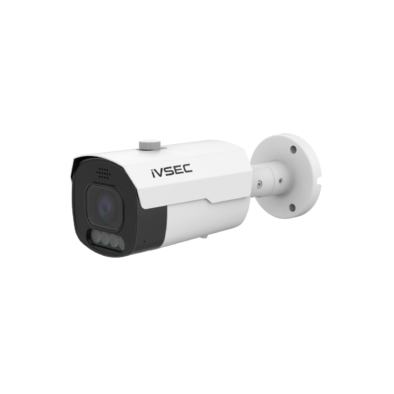 IVSEC BULLET IP CAMERA, 5MP, 2.8MM-12MM MOTORISED LENS, 25FPS, POE, IP66, ADV DETNC317ADX