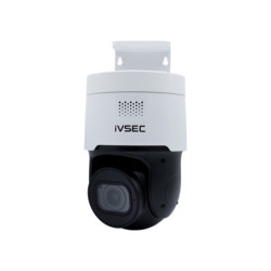 IVSEC PTZ SPEED DOME IP CAMERA , 8MP, 2.8MM-12MM MOTORISED LENS, 25FPS, POE, IP66, 30M IR