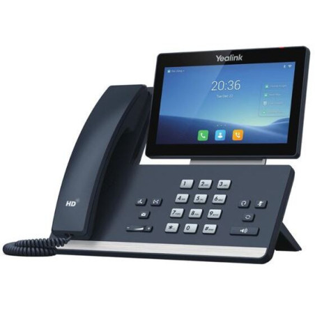 Yealink T58W 16 Line IP HD Android Phone - 7in 1024 x 600 colour touch screen - HD voice - Dual Gig Ports - Built in Bluetooth a